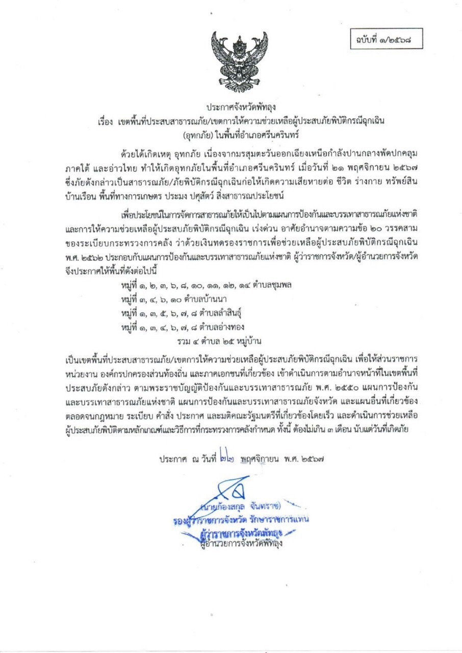 ฉบับที่ 1/2568