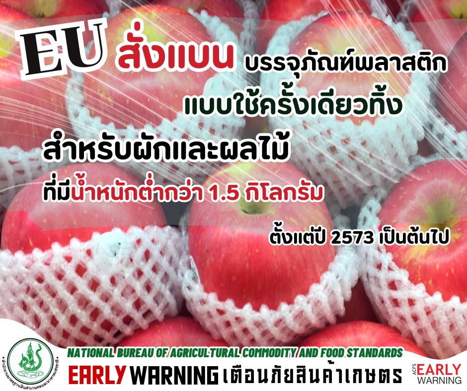สหภาพยุโรปประกาศข้อบังคับ