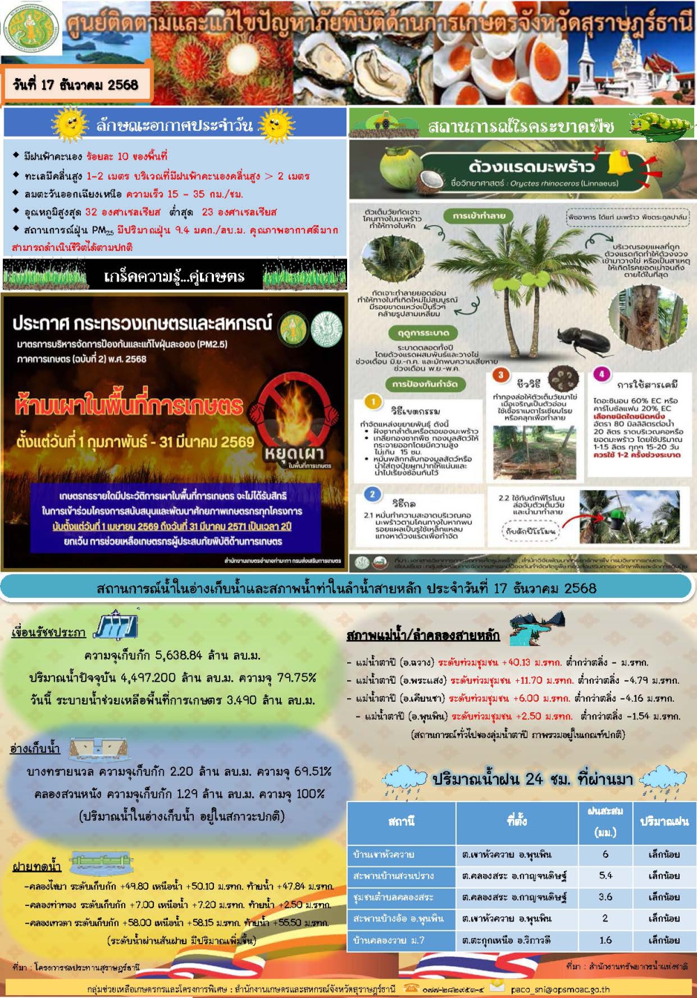 รายงานสถานการณ์ประจำวัน