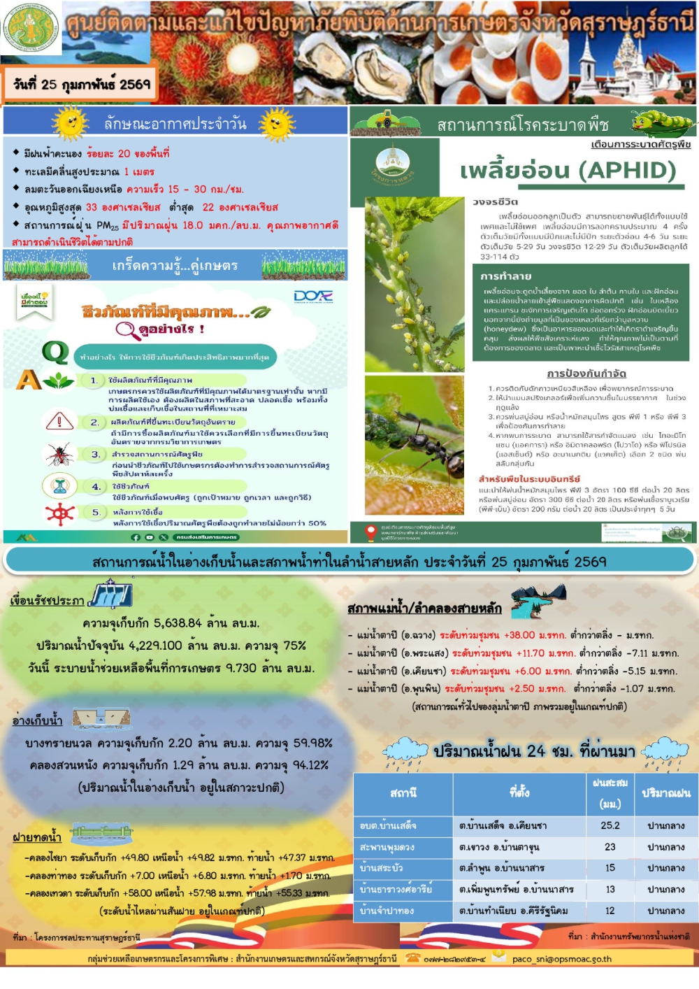 รายงานสถานการณ์ประจำวัน