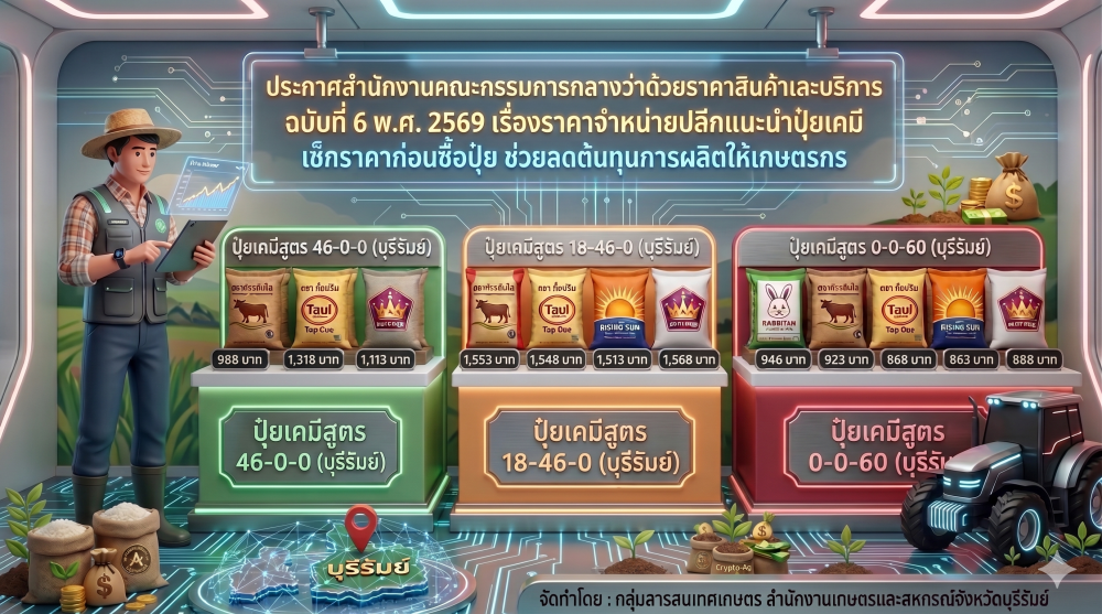 เช็กราคาก่อนซื้อปุ๋ย