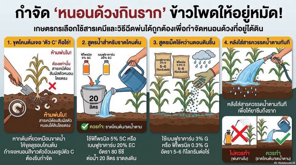 เตือนภัยการระบาดของด้วงวงศ์