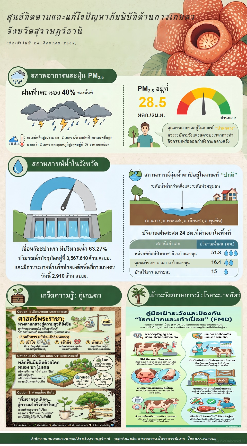 รายงานสถานการณ์ประจำวัน