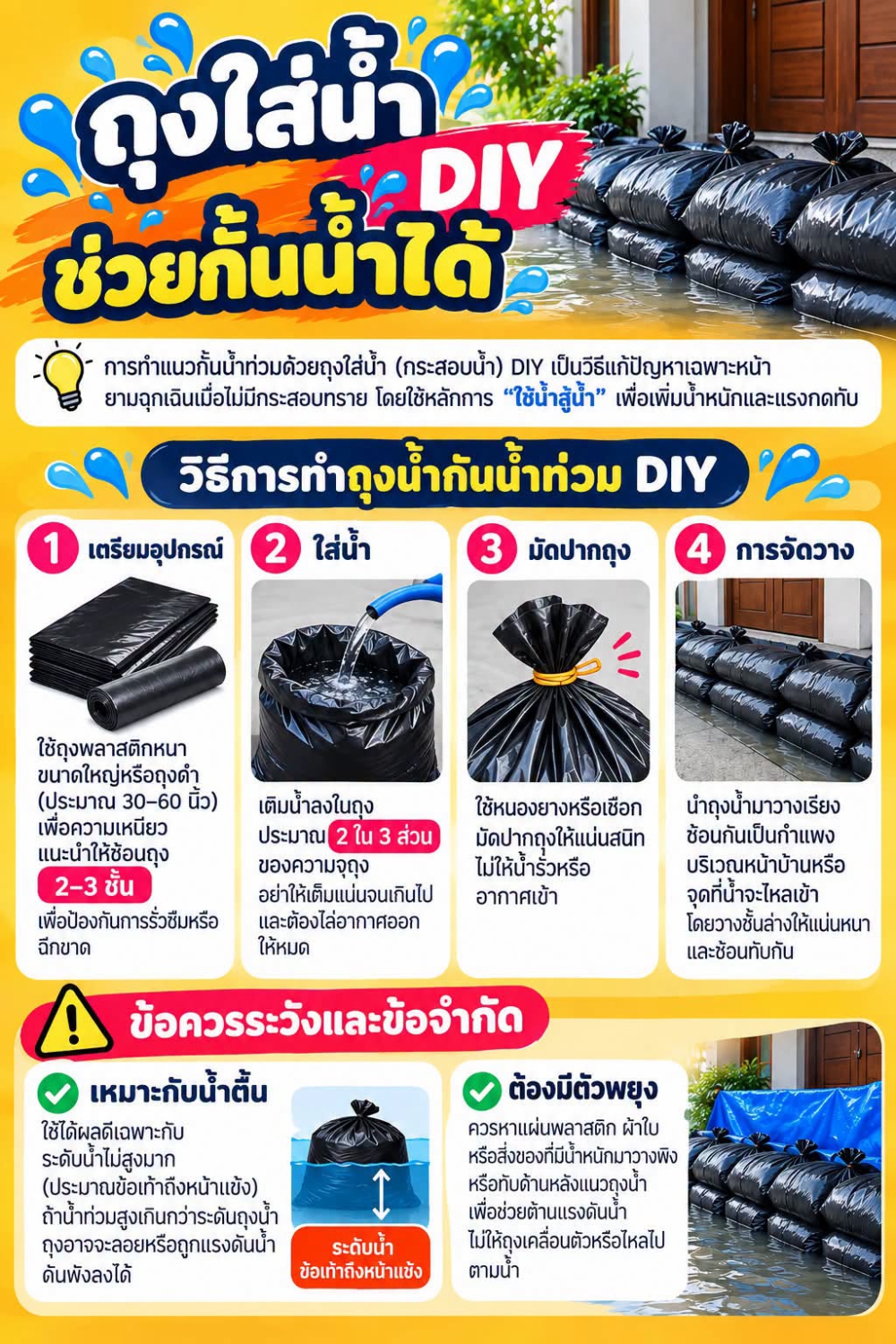 ประชาสัมพันธ์ถุงใส่น้ำ